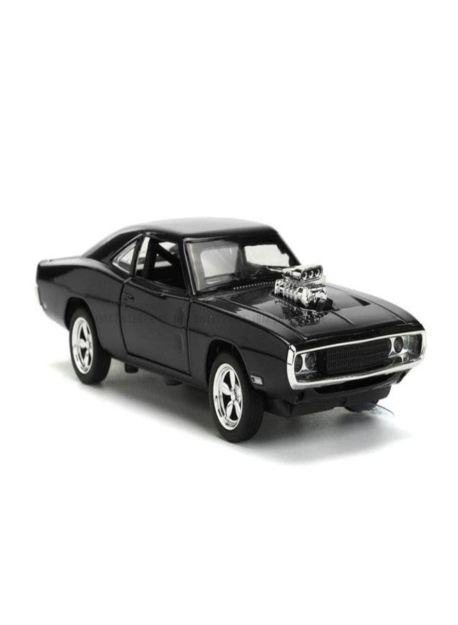 JBM ENTERPRISE 1:64 Scale Diecast Metal Car | Collectible Style Mini Car | Alloy Body, Smooth Wheels & Realistic Design | Display Model & Racing Toy Car for Kids, Adults & Collectors (Black) - Image 1
